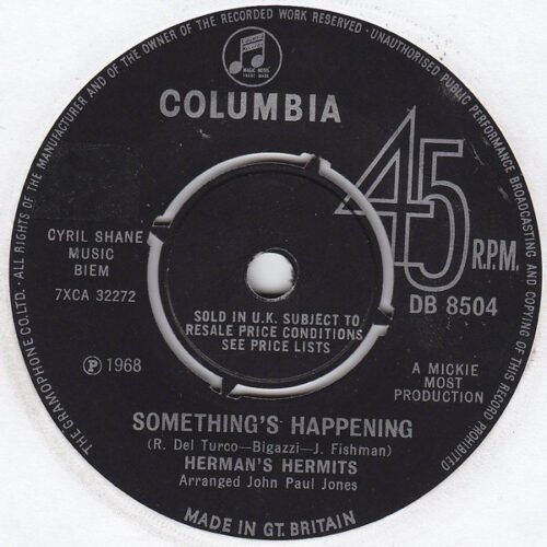 Herman's Hermits - Something's Happening
