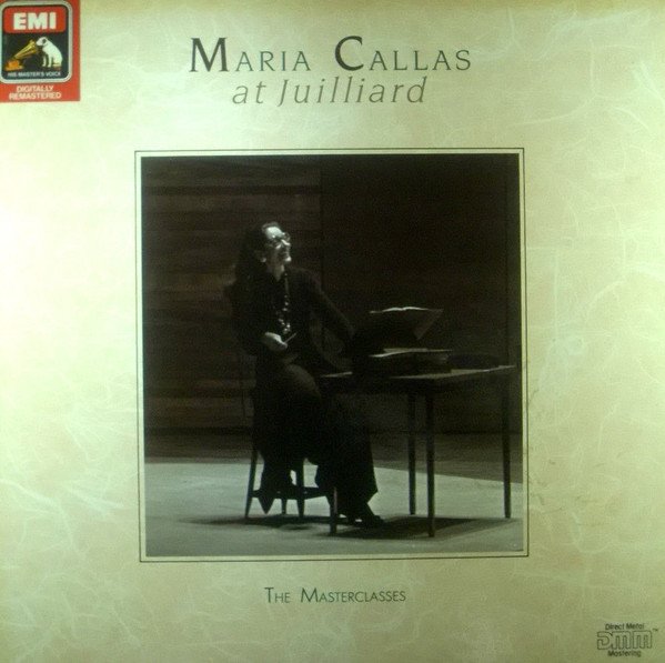 Maria Callas - Maria Callas at Juilliard The Masterclasses 3LP 153