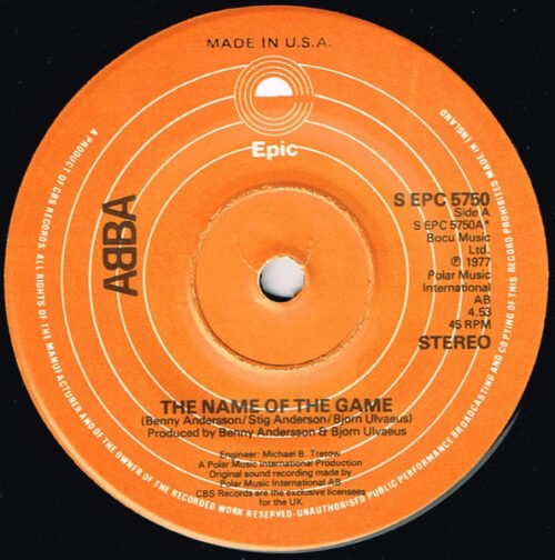 ABBA - The Name Of The Game