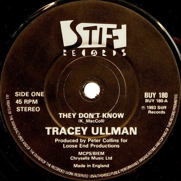 Tracey Ullman - They Don't Know