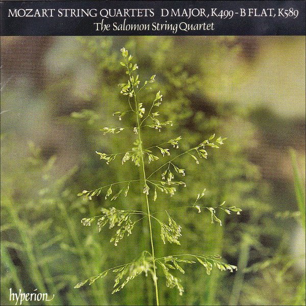 Wolfgang Amadeus Mozart - String Quartets D Major, K499 - B Flat, K589