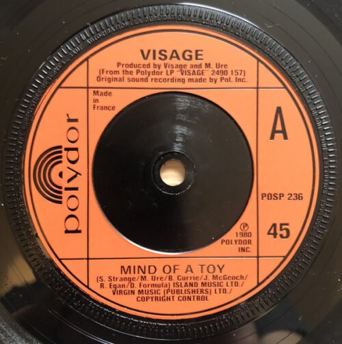 Visage - Mind Of A Toy