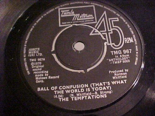 The Temptations - Ball Of Confusion (That's What The World Is Today)