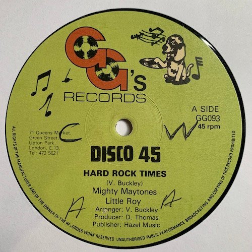 The Maytones - Hard Rock Times / Promises
