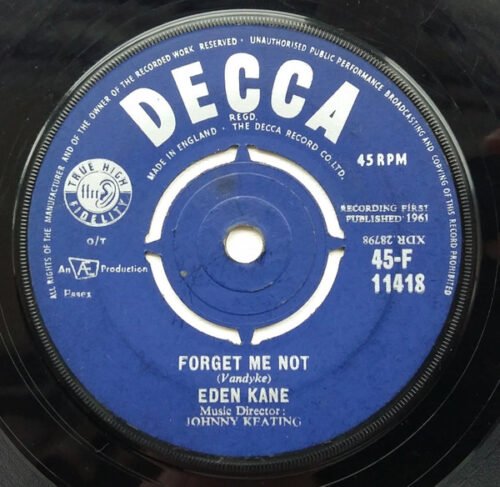 Eden Kane - Forget Me Not
