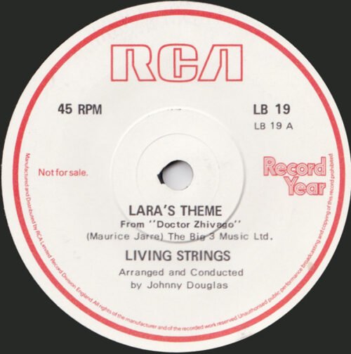 Living Strings - Lara's Theme / Noel Edmonds Introduces Record Year And 'The Day They Remembered'