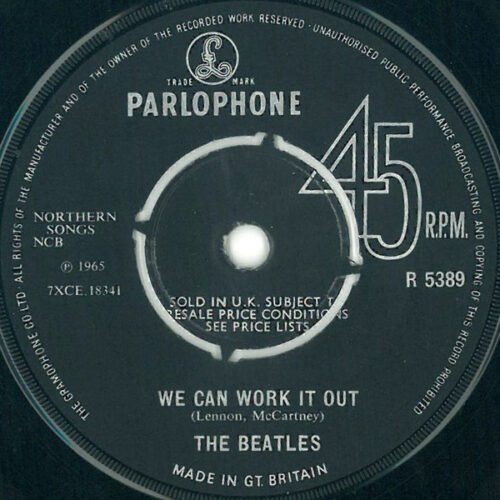 The Beatles - We Can Work It Out / Day Tripper