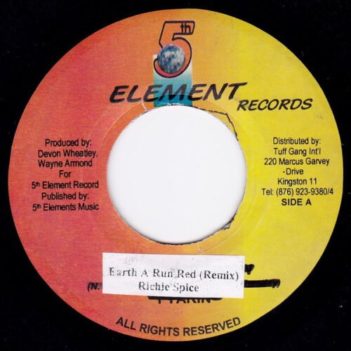 Richie Spice - Earth A Run Red (Remix)