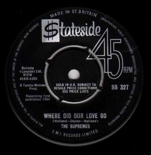 The Supremes - Where Did Our Love Go