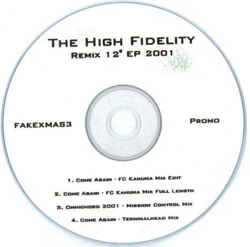 The High Fidelity - Remix 12" EP 2001