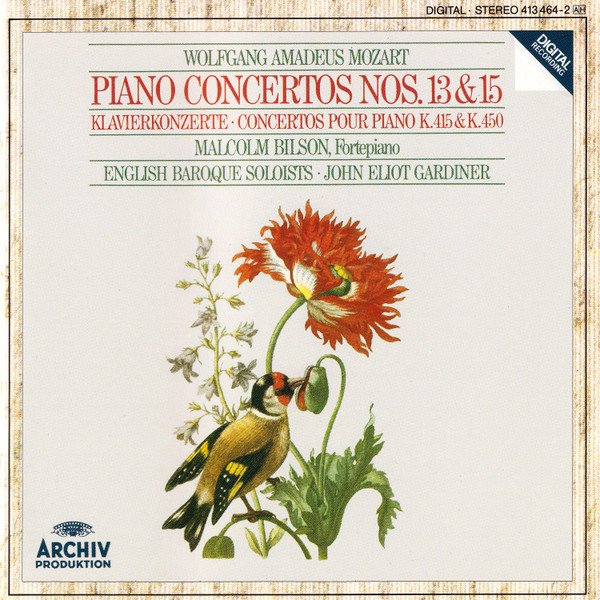 Wolfgang Amadeus Mozart - Piano Concertos Nos. 13 & 15 = Klavierkonzerte = Concertos Pour Piano K.415 & K.450