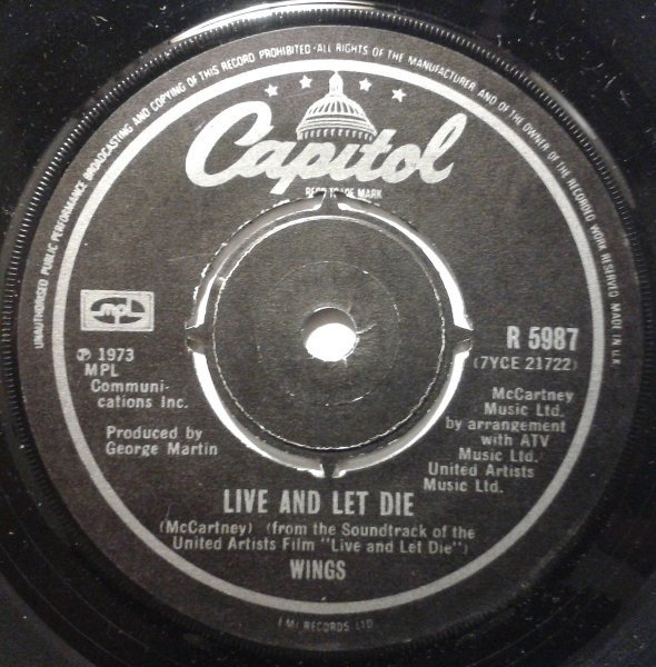 Wings (2) - Live And Let Die