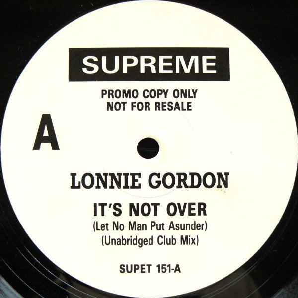 Lonnie Gordon - It's Not Over (Let No Man Put Asunder)
