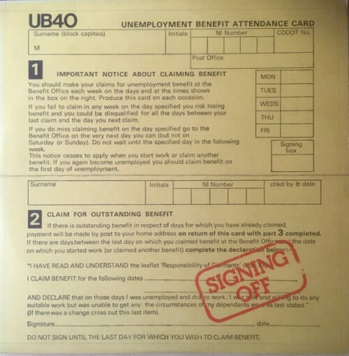 UB40 - Signing Off