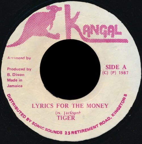 Tiger - Lyrics For The Money