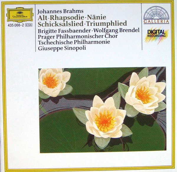 Johannes Brahms - Alt-Rhapsodie • Nänie • Schicksalslied • Trumphlied