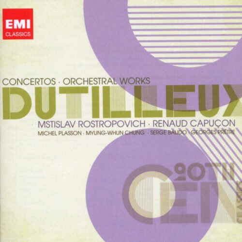Henri Dutilleux - Concertos - Orchestral Works