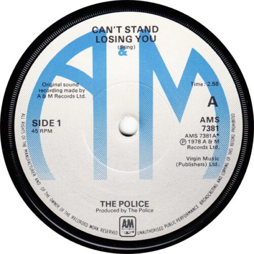 The Police - Can't Stand Losing You