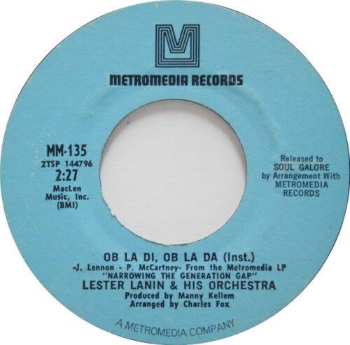 Lester Lanin And His Orchestra - Dizzy (Inst.)