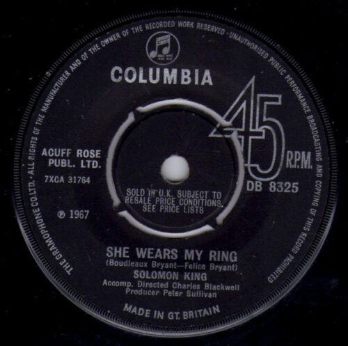 Solomon King - She Wears My Ring