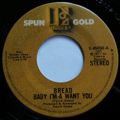 Bread - Baby I'm-A Want You / Everything I Own