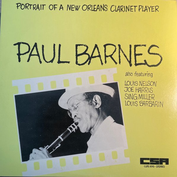 Paul Barnes Quartet - Portrait Of A New Orleans Clarinet Player At McAllister Auditorium