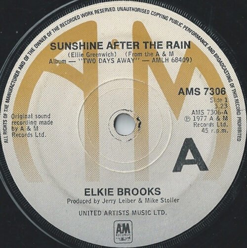 Elkie Brooks - Sunshine After The Rain