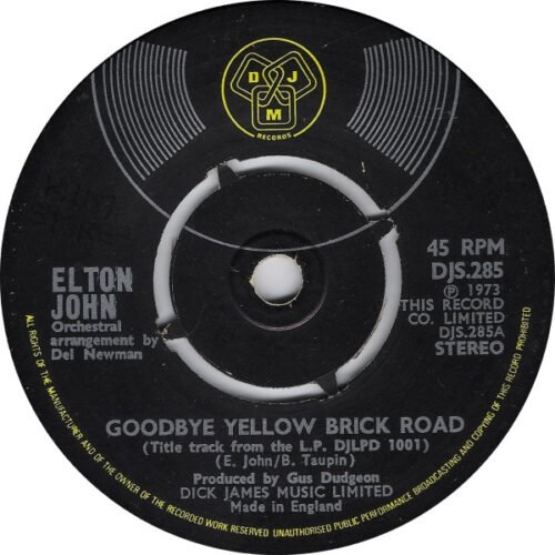 Elton John - Goodbye Yellow Brick Road