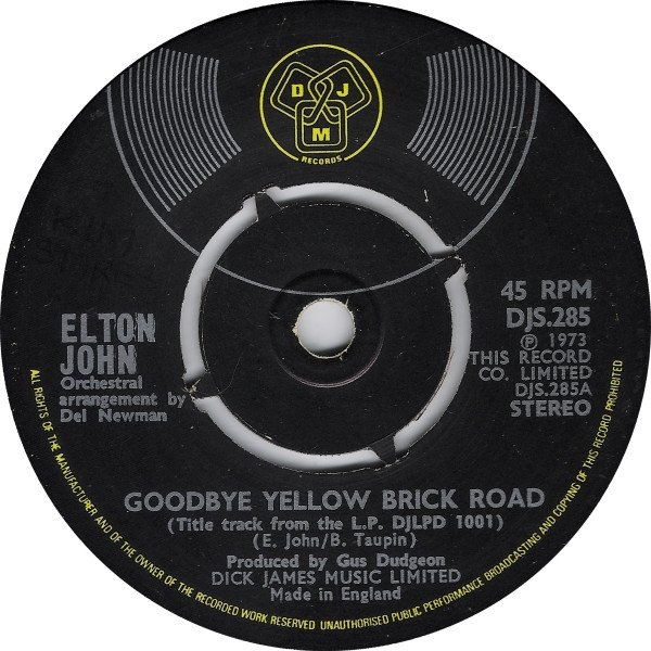 Elton John - Goodbye Yellow Brick Road