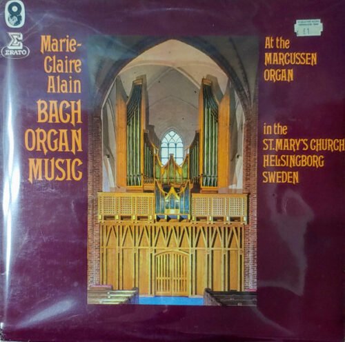 Johann Sebastian Bach - Bach Organ Works At The Marcussen Organ In The St. Mary's Church Helsinborg Sweden