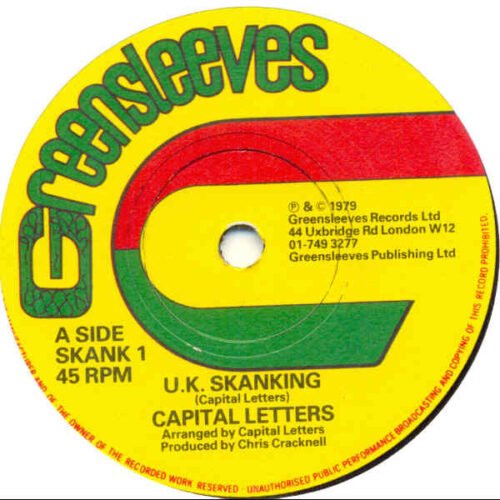 Capital Letters - U.K. Skanking