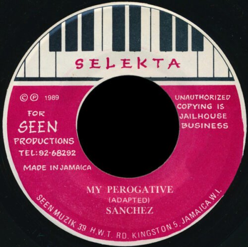 Sanchez - My Perogative