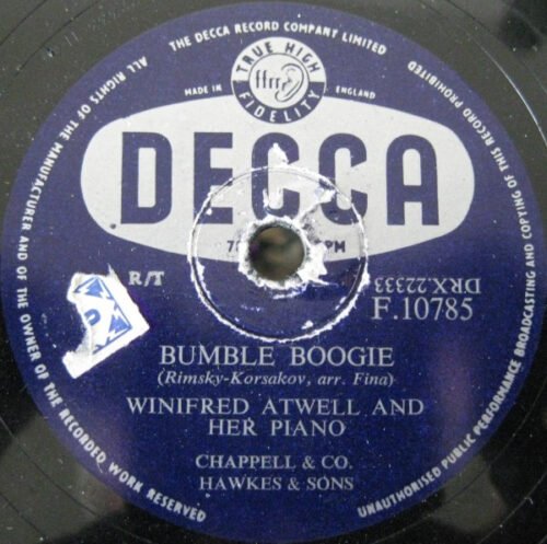 Winifred Atwell - Bumble Boogie / St. Louis Blues