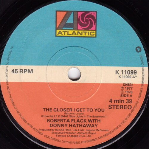 Roberta Flack - The Closer I Get To You