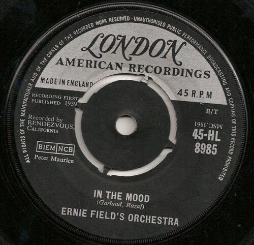 Ernie Fields Orchestra - In The Mood / Christopher Columbus
