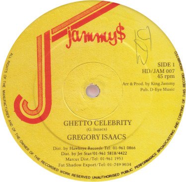 Gregory Isaacs - Ghetto Celebrity