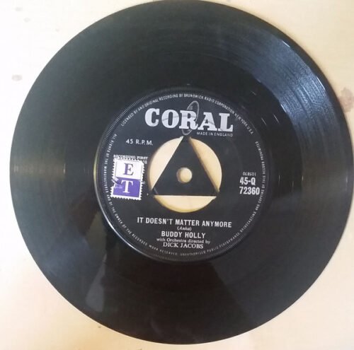 Buddy Holly - It Doesn't Matter Anymore / Raining In My Heart