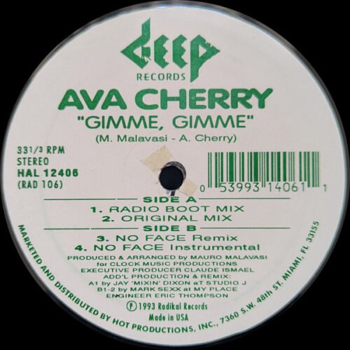 Ava Cherry - Gimme, Gimme