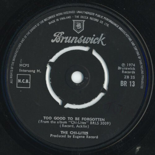 The Chi-Lites - Too Good To Be Forgotten