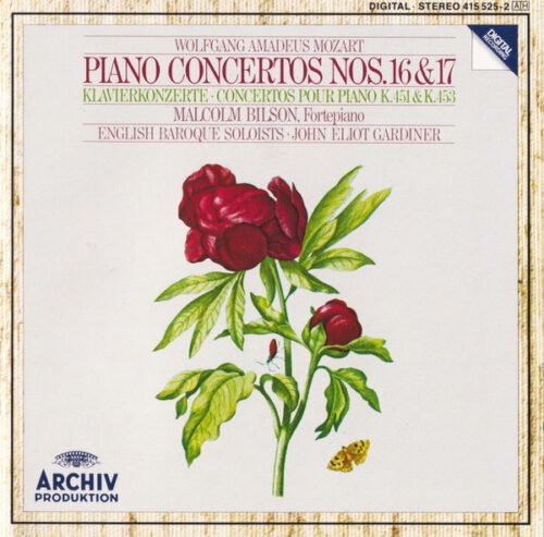 Wolfgang Amadeus Mozart - Piano Concertos Nos. 16 & 17 = Klavierkonzerte = Concertos Pour Piano K.451 & K.453