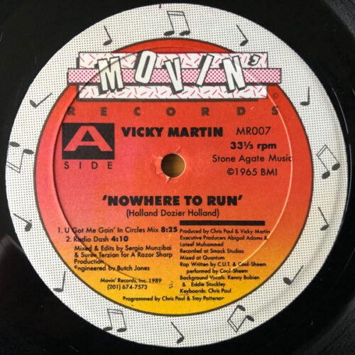 Vicky Martin - Nowhere To Run