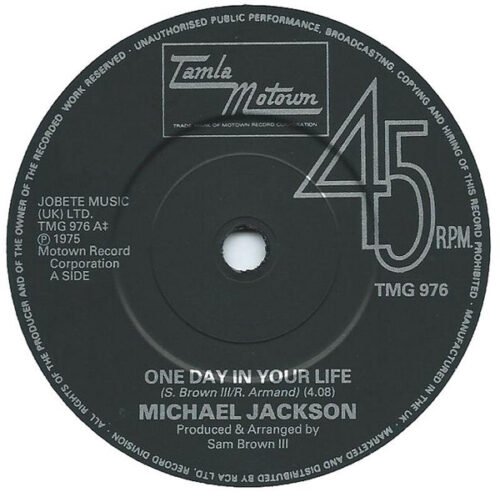 Michael Jackson - One Day In Your Life