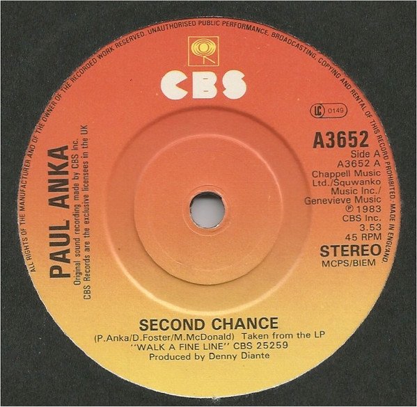 Paul Anka - Second Chance