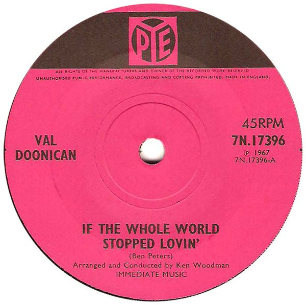 Val Doonican - If The Whole World Stopped Lovin'