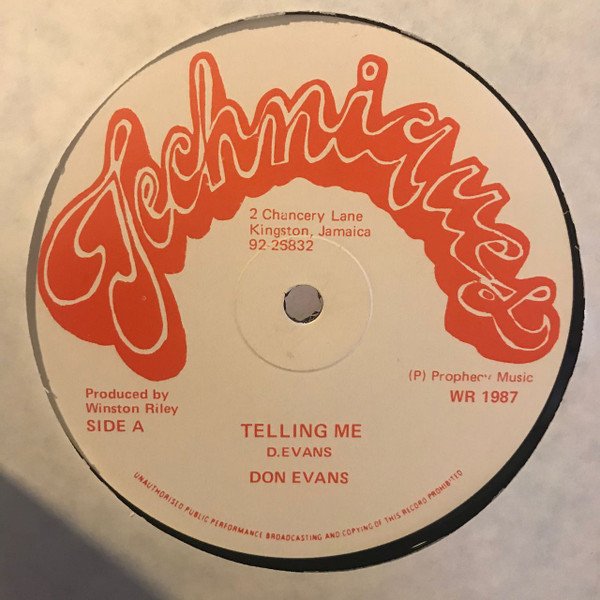 Don Evans (3) - Telling Me