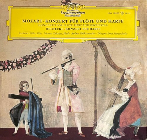 Wolfgang Amadeus Mozart - Konzert Für Flöte Und Harfe / Concerto For Flute, Harp And Orchestra • Konzert Für Harfe