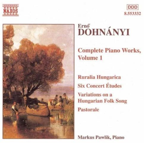 Ernst von Dohnányi - Complete Piano Works, Volume 1