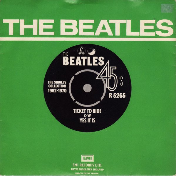 The Beatles - Ticket To Ride c/w Yes It Is