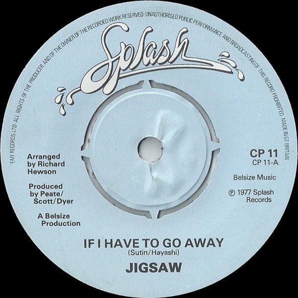 Jigsaw (3) - If I Have To Go Away