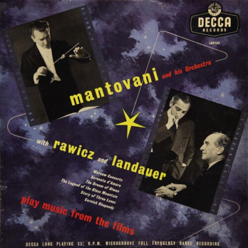 Mantovani And His Orchestra - Play Music From The Films